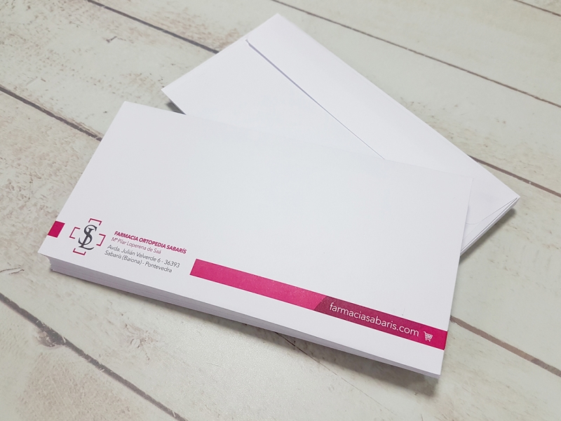 sobres impresos, sobres personalizados, impresión de sobres para empresas