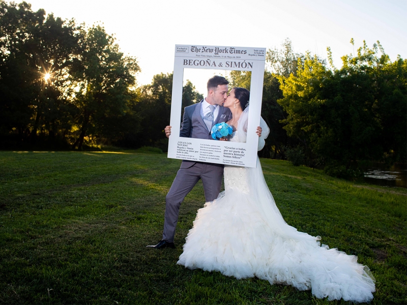 bodas personalizadas, photocalls para bodas, photocal polaroid, photocall instagram